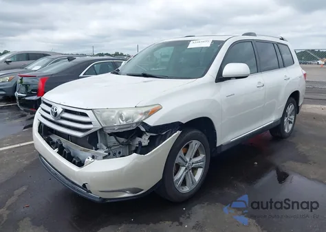 2013 Toyota Highlander Limited V6 z USA, uszkodzony, nr VIN 5TDYK3EH4DS094240